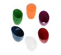 ROMISBABA 6 pièces Lot de Abat-jours Plastique Forme à Cheval Diffuseur Décoratif pour Lampe de Bureau et Lampadaire pour Protection et Ambiance Douce
