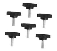 ROMISBABA 6 Pièces Patio Umbrella Replacement Parts Kit Weather Resistant Sun Umbrella Base Bracket Accessories with Steel and PP Screws for Outdoor Use