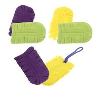 ROMISBABA 7 pièces Recharge pour Plumeau Housses Lavables et Réutilisables Adaptées Aux Manches de Dépoussiérage Nettoyage Sec et Humide pour Ventilateurs et Surfaces