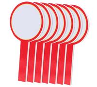 ROMISBABA 8 pièces Panneaux de Vote Effaçables Double Face Tableaux de Notation Portables pour Juges Enchères et Jeux Surface Lisse et Réutilisable