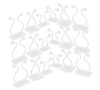 ROMISBABA 90 pièces Clips Autocollants pour Plantes Grimpantes Plastique Supports Muraux sans Trace Kit de Fixation pour Plantes Vertes Vigne et Câbles