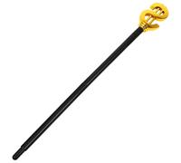 ROMISBABA Accessoire de Costume Authentique en Plastique Détachable en 3 Parties Canne de Marche pour Cosplay Halloween pour Sorcière ou Roi Lors de Fêtes Déguisées