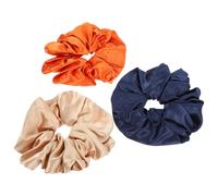 ROMISBABA Accessoires pour Cheveux de Filles 3pcs Élastiques à Cheveux en Tissu Satin Léger et Élégant pour Coiffure Décontractée ou Événement Spécial