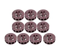 ROMISBABA Accessoires pour Fontaine Cascade 10 Pièces 8 Cm, Roue à Eau en Plastique Résistant, Décor Micro Paysage Extérieur, Modèle Simulation Mouvement pour Jardin et Terrasse