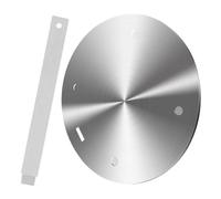 ROMISBABA Adaptateur Plaque Diffuseur Chaleur Induction Acier Inoxydable pour Cuisinière Gaz et Électrique Transfert et Diffusion Uniforme Chaleur Plaque de Cuisson Polyvalente