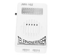 ROMISBABA Amplificateur de Sonnerie Téléphonique Blanc Amplificateur Volume pour Téléphone Fixe Compatible avec Plusieurs Systèmes pour Maison et Bureau Amélioration Sonore pour Appels