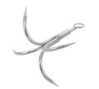 ROMISBABA Ancre Acier Inoxydable Griffes Grappin Robuste pour Bateaux Kayaks et Extérieur Prise Forte et Légère Résistant Corrosion