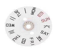 ROMISBABA Anneau Métal Montre Remplacement Calendrier Jour Semaine Léger et Précis pour Réparation Mécanique