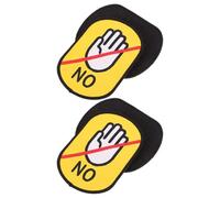 ROMISBABA Autocollants D'avertissement Réduit Le Risque de Perte Lot de 2 Facile à Repérer pour Laisse de Chien en Tissu pour Propriétaires d'animaux