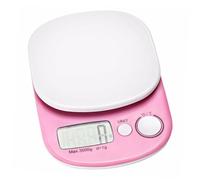 ROMISBABA Balance Cuisine Électronique Mini Plastique Haute Précision sans Pile Mesure Grammes Aliments Pâtisserie Compacte Antidérapante