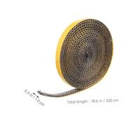 ROMISBABA Bande Étanchéité Autocollante Plate pour Porte de Poêle à Granulés Joint Résistant Chaleur Corde pour Cheminée et Insert de Poêle
