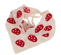 ROMISBABA Bandeau Décoratif Avec Champignons Rouges Écharpe Tête Pour Femmes Bandana Élégant Et Confortable Pour Style Rétro Et Chic