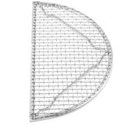 ROMISBABA Barbecue Acier Inoxydable Filet Réutilisable Demi Multi Usage pour Cuisson Barbecue et Four Résistant et Pratique pour Viande et Légumes