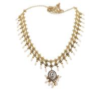 ROMISBABA Boho Rhinestone Tassel Waist Chain Belt Lightweight Exotic Style Geometric Body Jewelry For Dance Party Festival Accessories