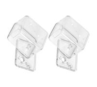 ROMISBABA Boîte à Musique Transparente 2 Pcs, Coque Plastique pour Remontoir, Rangement pour Mécanisme Musical, Étui de Réparation DIY, Support Compatible pour Assemblage et