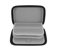 ROMISBABA Boîte de Rangement Jeux Switch Slots Portable Organisateur Pratique Cartes de Jeu avec Fermeture à Rabat Cadeau pour Amateurs de Gaming