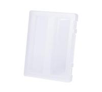 ROMISBABA Boîte de Rangement Transparente Portable Organisateur de Documents et Certificats Boîte de Classement Légère et Résistante Valise de Stockage pour Fichiers à Domicile et Bureau