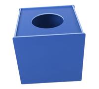 ROMISBABA Boîte de Tirage Au Sort Bleue Boîte de Jeu pour Loterie et Collecte de Billets Conteneur de Vote pour et Événements Accessoire Pratique pour Animation de Soirée