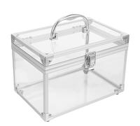 ROMISBABA Boîtier de Rangement pour Disques Vinyles et CD en Acrylique, Capacité Élevée, Usage Polyvalent pour Collectionneurs