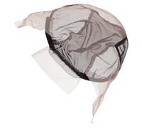 ROMISBABA Bonnet de Perruque Maille Élastique avec Dentelle U Arc Bretelles Réglables pour Coiffure Tressée Bonnet Respirant Confortable et Naturel pour Fabrication de Perruques