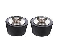 ROMISBABA Bouchon D'hivernage Conique en Caoutchouc 51 Mm pour Piscine Hors Sol, Lot De 2 Pièces, Protection Antigel pour Ligne De Retour Et Vidange, Étanchéité Hivernale Solide