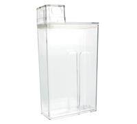ROMISBABA Bouteille Transparente pour Poudre à Lessive, Récipient de Rangement Rechargeable, Couvercle Échelle, Anti-Fuite, PET, pour Lessive
