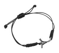 ROMISBABA Bracelet de Hockey en Alliage Résistant à L'Usure Bracelet Sport Décoratif et Portable Accessoire Sportif Chic pour Fans et Activités d'Équipe Fil de Cire Tressé Taille