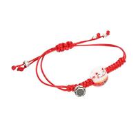 ROMISBABA Bracelet Tressé Réglable pour Femme avec Chat Décoratif Cadeau Mode pour Fille Accessoire Chic pour Fête et Sport