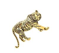 ROMISBABA Broche Tigre pour Homme en Alliage Métallique Badge Animal Décoratif pour Costume et Manteau Accessoire Élégant pour Réunion Fête et Cérémonie Insigne Revers Unique et Solide