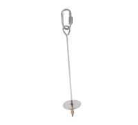 ROMISBABA Brochette Perroquet Suspendue Acier Inoxydable Oiseau Mâchable et Ludique Fourchette à Fruits pour Perroquets et Perruches Accessoire Dexercice et Exploration