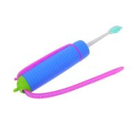 ROMISBABA Brosse à Dents Auxiliaire pour Seniors avec Poignée Remplissable Antidérapante Silicone Outil de Rééducation pour Nettoyage Oral Facile et Sécurisé