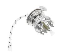ROMISBABA Brûleur à Pétrole Vintage 28 Trous en Fer Argenté Accessoire pour Lampes à Huile Anciennes Pièce de Rechange Compatible pour Lampe à Pétrole Décoration Intérieure et