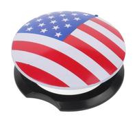 ROMISBABA Cache-Bouton de Démarrage Voiture en ABS Drapeau Américain Protection Anti-Activation Accidentelle Décoration Automobile Patriotique Accessoire Moteur Compatible Démarrage
