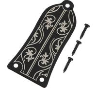 ROMISBABA Cache-tige de Réglage en Fer Noir Vis pour Guitare Électrique, Accessoire de Remplacement Améliorant la Qualité Sonore, Destiné aux Élèves de Guitare