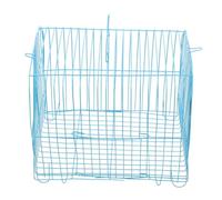 ROMISBABA Cage Portable pour Perroquets Cage de Transport en Fil d'acier pour Oiseaux Petits Animaux Conception Pratique et Sécurisée Couleur