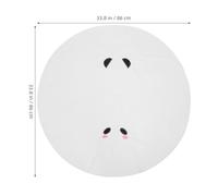 ROMISBABA Cagoule de Fantôme Blanche à Double Expression pour Femme Adulte Masque Intégral en Résille Respirante Couvre-Chef Léger pour Cosplay et Costume Effrayant D’Halloween