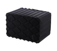 ROMISBABA Cale de Cric en Caoutchouc Antichoc 120x80x80 Mm, Patin Amortisseur de Vibrations pour Levage Voiture, Support Cric Robuste Antidérapant, Accessoire Réparation Automobile,