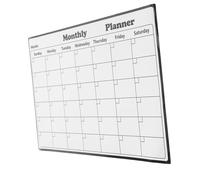 ROMISBABA Calendrier Magnétique Réfrigérateur Effaçable Planificateur Hebdomadaire Tableau Blanc Aimanté pour Organisation Familiale et Registre de Tâches