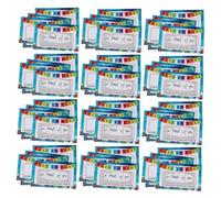 ROMISBABA Cartes à Gratter DIY Créatives avec Autocollants Cartes de Vœux Manuscrites pour Loisirs Créatifs Famille et Enseignants Papier Naturel
