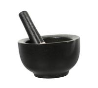 ROMISBABA Casserole en céramique mini résistante à l'usure avec base antidérapante pour écraser ail épices et pilules ustensile de cuisine pratique