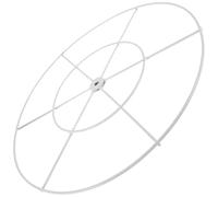 ROMISBABA Cerceau en Fer 40 CM pour Drapé de Mariage Cercle Métallique pour Décoration de Plafond Anneau Artisanal Polyvalent pour Fêtes et Célébrations Cadre Solide Suspendre de Voile