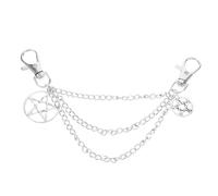 ROMISBABA Chaînes De Bottes Décoration De Chaussures En Alliage Métal Breloques Étoile à Cinq Branches Style Unisexe Pour Baskets Et Chaussures Décontractées