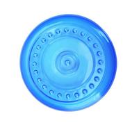 ROMISBABA Chien Disque Volant Résistant à Mâcher Moyenne Bleu Interactif pour Entraînement et Jeu Extérieur