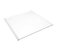 ROMISBABA Clayette Frigo en Verre Trempé, Étagère de Réfrigérateur Remplaçable, Antirouille et Polyvalente pour Bureaux et Divers Autres Usages