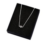 ROMISBABA Collier De Diamants Pour Femme Créatif Ras Du Cou En Métal Argenté Classique, Bijou Pour Soirée Et Événement, Chaîne Clavicule Ajustée Taille Unique