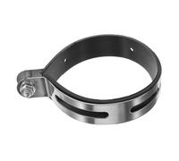 ROMISBABA Collier de Serrage Échappement Moto Inoxydable Collier Fixation Tuyau Robuste pour Réparation et Installation Facile