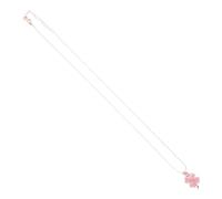 ROMISBABA Collier Pendentif Trèfle à Quatre Œil de Chat Rose Accessoire pour Femme Charme Polyvalent pour Fête et Usage Quotidien