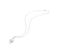 ROMISBABA Collier Urne Cœur Acier Inoxydable avec Pendentif Parfum et Diffuseur Arôme Crémation pour Cendres Souvenir Commémoratif pour Femme et Homme