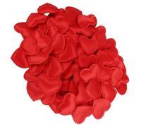 ROMISBABA Confettis de Cœur 35 CM 300 Pièces Décoration Romantique pour Mariage et Saint-Valentin Pétales Artificiels Réutilisables pour Table et Anniversaire Accessoire de Fête