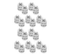 ROMISBABA Connecteur Électrique Pince de Jonction de Fil Argenté en Alliage D'aluminium Conception de Sécurité sans, Contrôle Précis Tension pour Clôture Électronique pour Clôtures